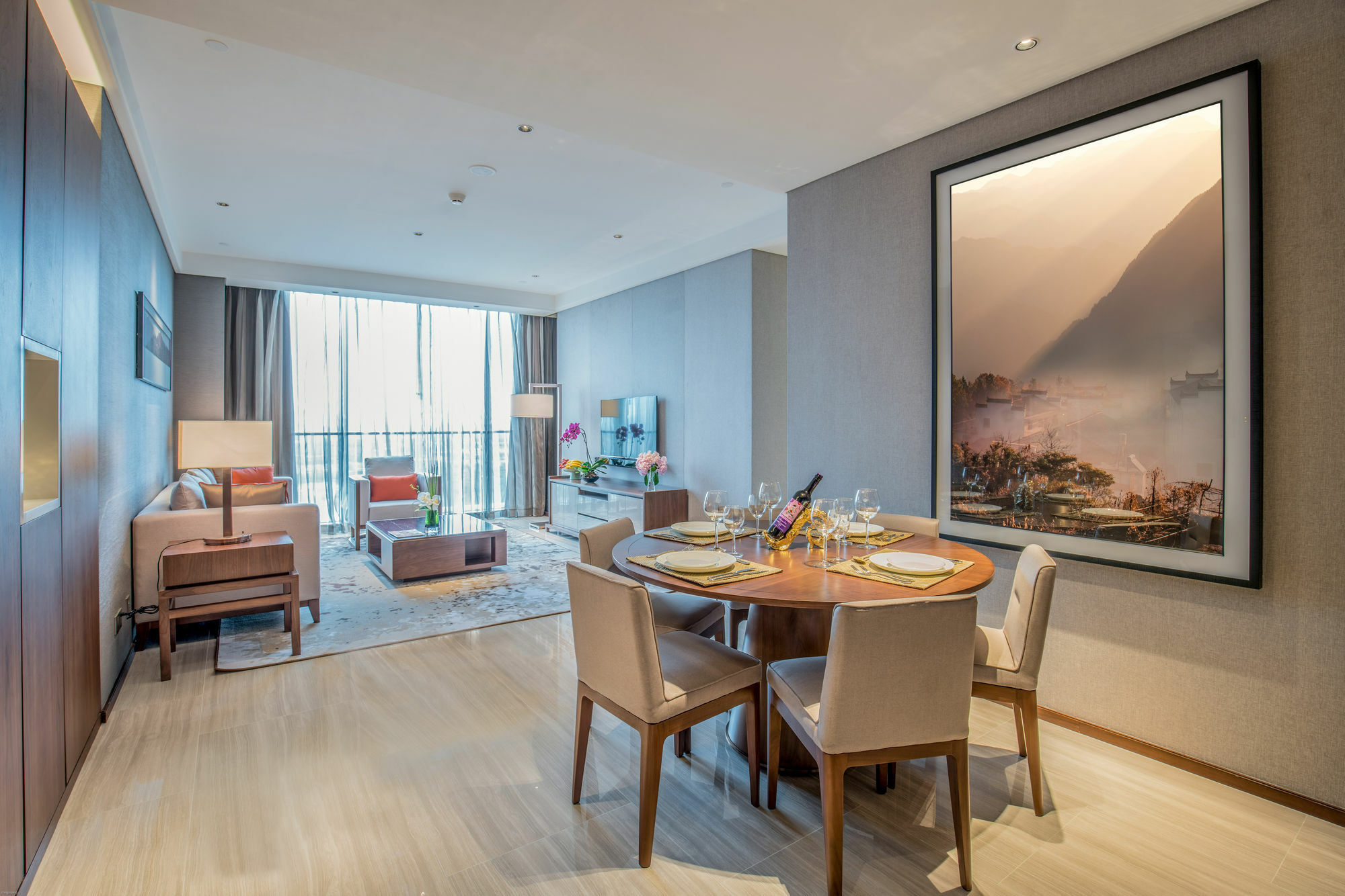 Oakwood Residence Damei Pekin Dış mekan fotoğraf